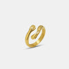 Ring "Umarmung" aus Titanstahl