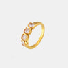 Ring "Aurora" Größe 6-8 aus Edelstahl